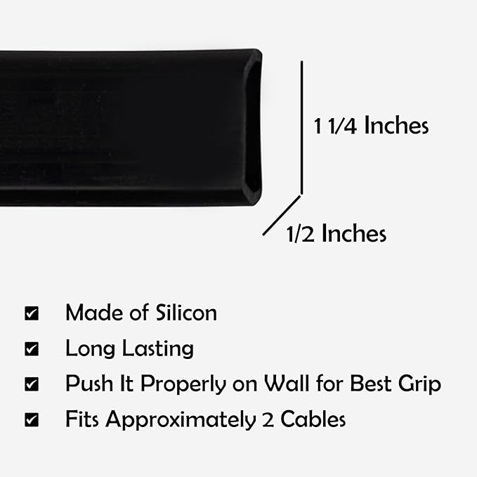 Rubber Bond TV Cord Hider Cable Protector - Image 6