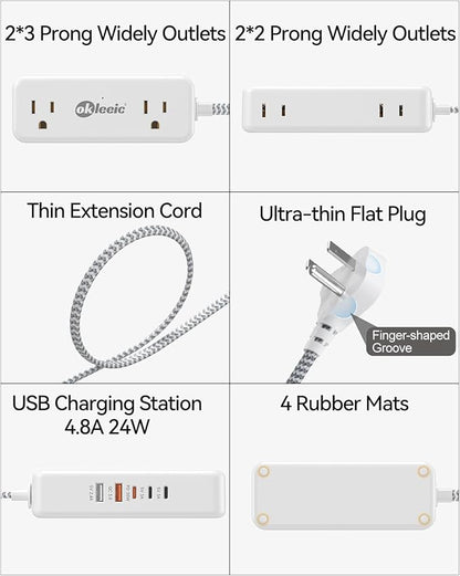 PD30W USB C Travel Power Strip, Cruise Power Strip - Image 6