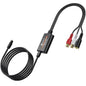 Neoteck SPDIF to RCA+3.5mm Optical to Analog Audio Adapter 192kHz DAC Converter by Neoteck