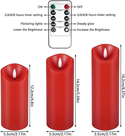 24 Pack Christmas Decoration Flickering Flameless Candles, LED Candles Battery - Image 7