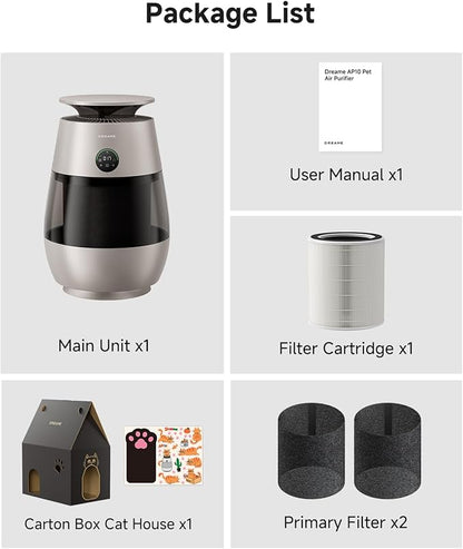 ‌Dreame Pet Air Purifier, Cleans 5, 386 ft² in One Hour, 346 ft² - Image 9