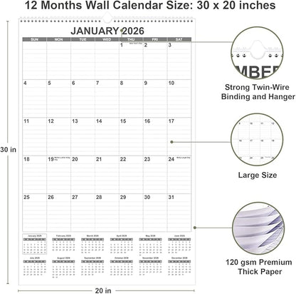 2026 Wall Calendar - Image 3