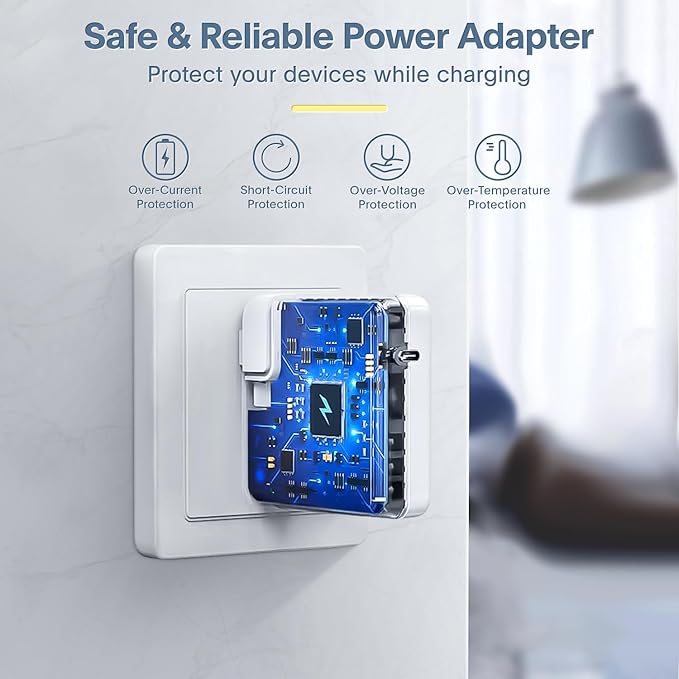 Azacvb Mac Book Pro Charger - 118W USB C Fast Charger Power Adapter Compatible - Image 4