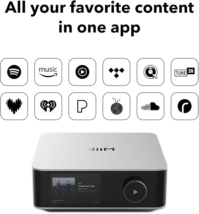 WiiM Amp Ultra with Voice Remote 2 | 100W Streaming Amplifier with Premium ESS - Image 8