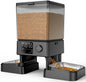 oneisall Automatic Cat Feeder for 2 Cats, 20 Cups/5L Automatic Cat Food by oneisall