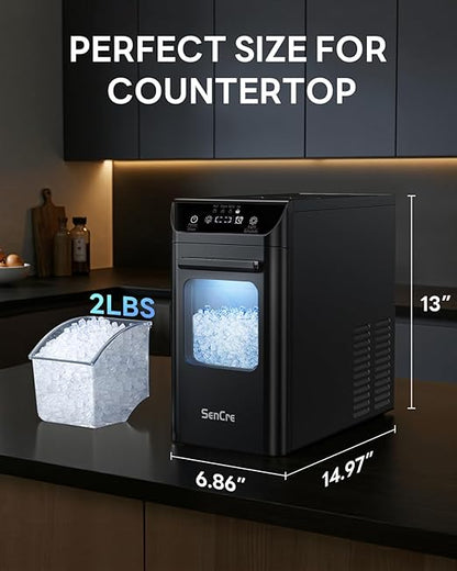 Nugget Ice Maker 44lbs/Day Countertop Ice Maker, Ice Makers - Image 5