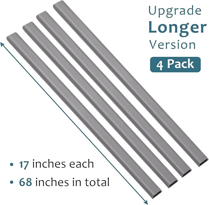 Cable Hider Raceway Kit, 68in Wire Hiders - Image 3