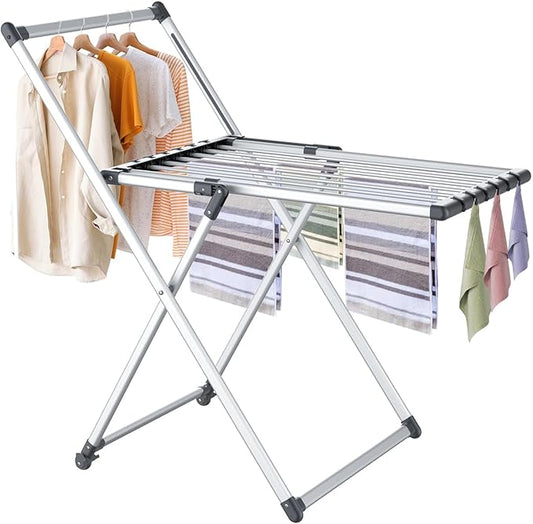 Unkqan Clothes Drying Rack, Foldable Laundry Rack by Unknown