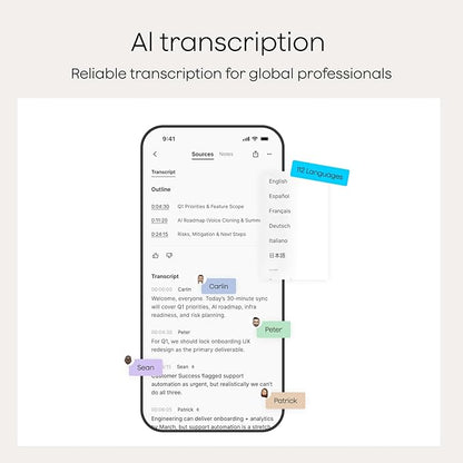 Plaud Note Pro AI Voice Recorder, Transcribe & Summarize - Image 5
