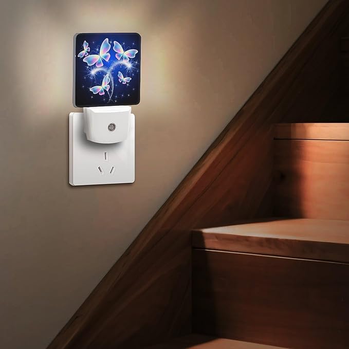 YKJAHSD Butterfly Night Light, Plug into Wall Decor Nightlights - Image 6