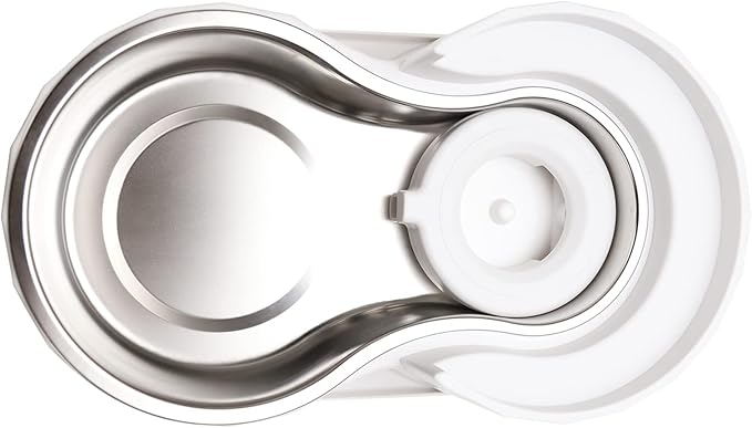 RIZZARI Pet Water Bowl Dispenser: 4L Large Capacity Automatic Stainless Steel - Image 3