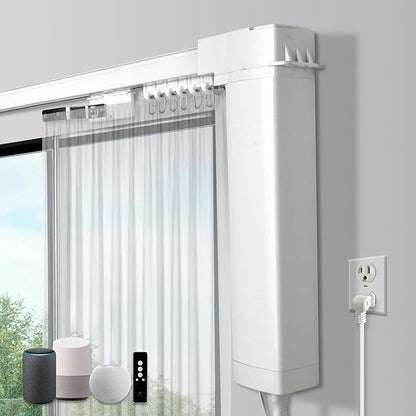 SmartWings Automatic Curtain Opener, Motorized Vertical Blinds by SmartWings