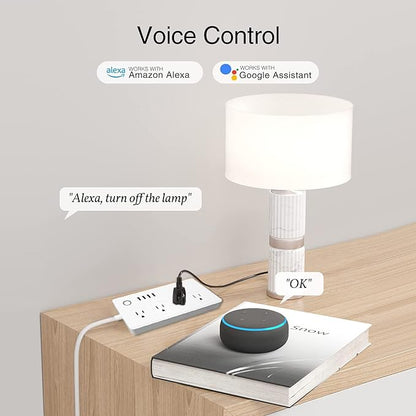 Smart Power Strip, UseeLink WiFi Surge Protector Compatible - Image 8