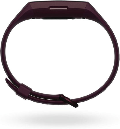 fitbit charge 4 fitness and activity tracker with showing dimensions