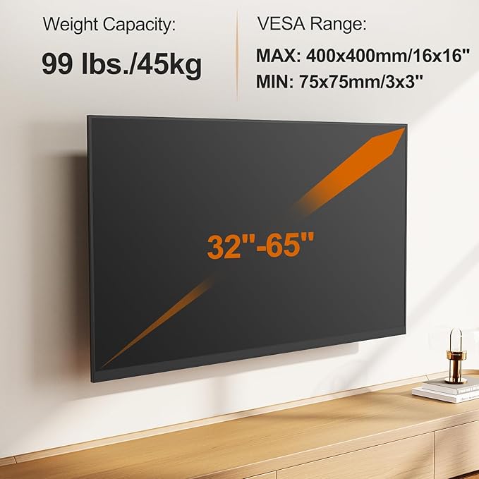 ELIVED 31.3 Inch Long Arm TV Mount - Image 5