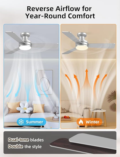 Homlit 42" RGB Ceiling Fan - Image 8