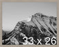 Frame It Easy 33 x 26 Rustic Gray Wood Frame by FrameItEasy