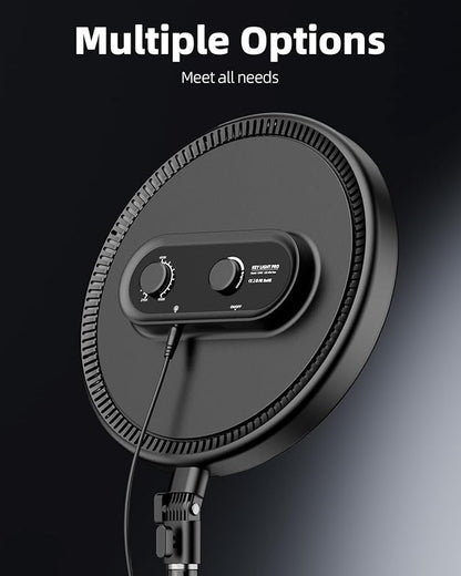 Weilisi Large Ring Light with 79" Stand, 6500K Professional Full-Screen Big - Image 4