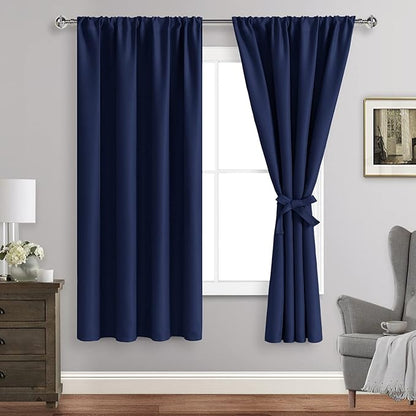 JIUZHEN Blackout Curtains for Bedroom by JIUZHEN