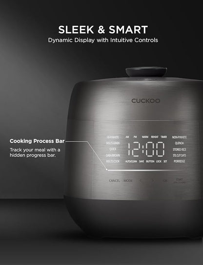 CUCKOO Twin Pressure Rice Cooker 6-Cup Uncooked / 12-Cup Cooked - Image 10