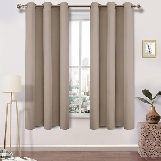 DWCN Blackout Curtains for Bedroom, Thermal Room Darkening Curtain Drapes for by DWCN