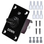 ECO-WORTHY 12V 30A DPDT Waterproof Latching Reverse Polarity Toggle Switch by ECO-WORTHY