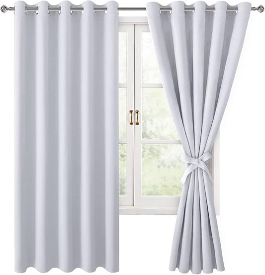 Hiasan Room Darkening Curtains for Bedroom, 60 x 72 Inches by Hiasan