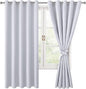 Hiasan Blackout Curtains for Bedroom, 60 x 63 Inches Length by Hiasan