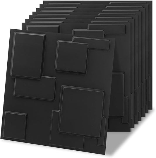 Art3d 20 Pack Decorative 3D Wall Panels, 19 Sq.Feet PVC Interior Wall Décor by Art3d