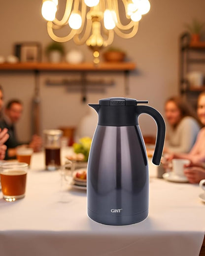 GiNT 2.2L / 74Oz Thermal Coffee Carafe, Insulated Stainless Steel Coffee Carafes - Image 8
