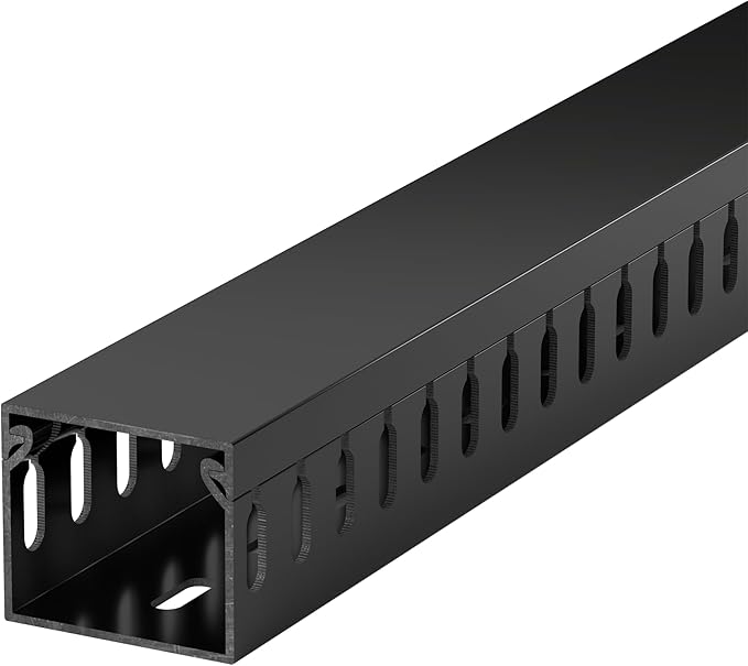 ZhiYo H1.4 W1.6in Professional Server Rack Cable Management Raceway, 66in Cable - Image 7