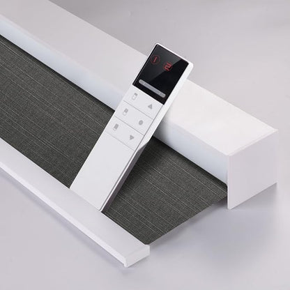 ZSHINE Motorized Blackout Window Blinds Customize Width Remote Control Wireless by ZSHINEHome