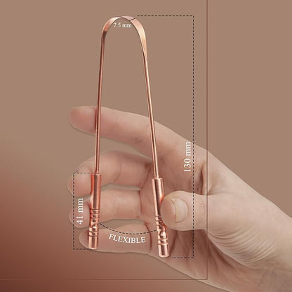 MasterMedi Tongue Scraper with Case Easy to Use Tongue Scraper - Image 2