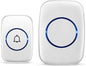 Wireless Doorbell, Waterproof Door Bell Kit, Distinguish Front and Rear Doors by FullHouse