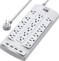18 Outlets Surge Protector Power Strip by POWSAV