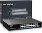16 Port PoE Switch Unmanaged, 16 Port PoE+@250W, 2 Gigabit Uplink Ports by NICGIGA