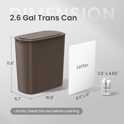 Cesun Automatic Motion Sensor Bathroom Trash Can - Image 2