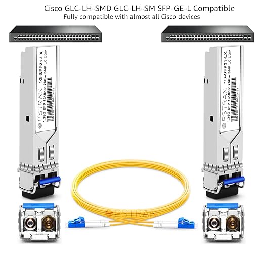 OPSTRAN 1000BASE-LX/LH SFP Optical Transceiver Module Compatible - Image 3