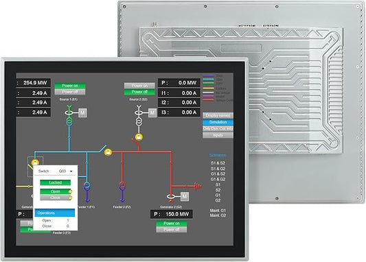 19-Inch Industrial Touch Screen Monitor, Ratio 4:3 Embedded PCAP Touchscreen by IRXSEE