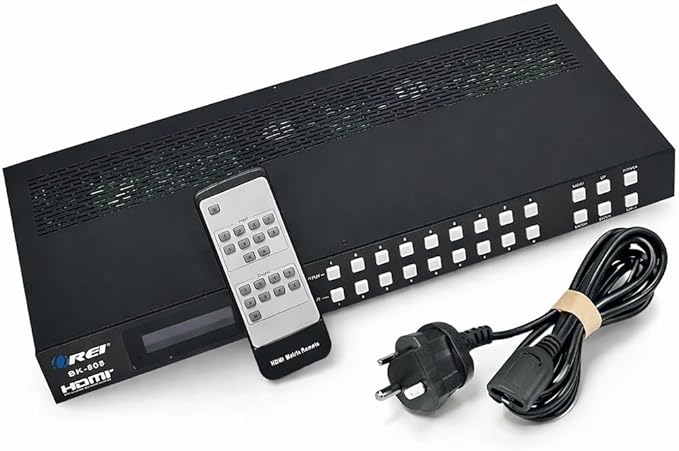 OREI 8K 8x8 HDMI Matrix Switch, Switcher - Image 8