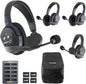 Eartec UL422 Ultralite-HD 4-Person Full Duplex Wireless Intercom Headset by Eartec