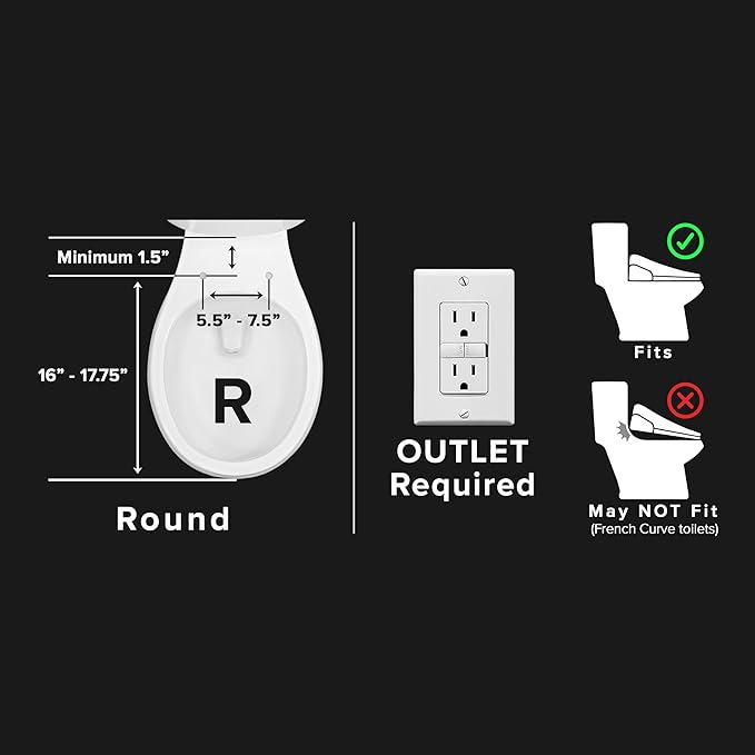 SmartBidet® SB-2000WR Electric Smart Bidet Toilet Seat - Image 12