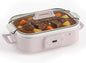 Magnifique 4 Quart Casserole Digital Slow Cooker, Premium Ceramic Bakeware by Magnifique