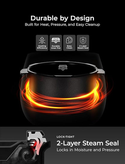 CUCKOO High Pressure Rice Cooker 10-Cup Uncooked / 20-Cup Cooked - Image 5