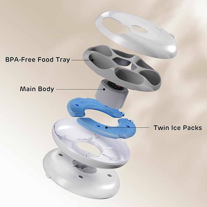 iPettie Donut Frost WiFi 6 Meal Automatic Cat Dispenser - Image 8