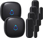 METAK Door Chime, Wireless Door Open Contact Sensor Alarm by METAK