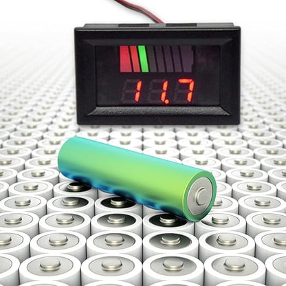 Battery Charge Level Indicator Universal Car Battery Capacity Meter Tester - Image 6