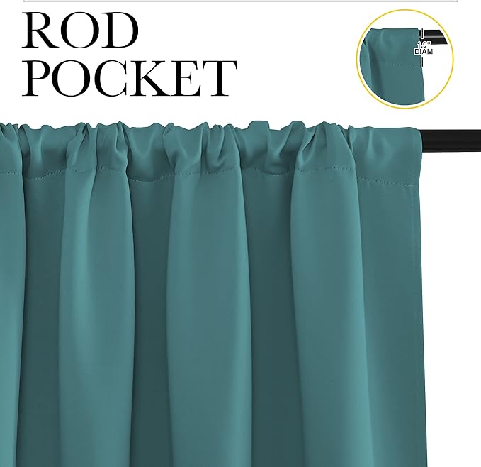 NICETOWN Room Darkening Curtains - Image 2
