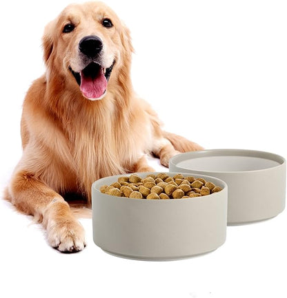 Non-Slip 8.2inch Ceramic Dog Food and Water Bowl - Image 5