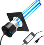 80W UV Light for HVAC Systems- Ozone-Free Commercial/Whole House Duct UVC Lamp by COOSPIDERUV